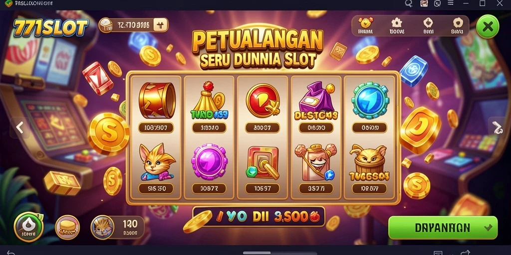 Gameplay seru dengan berbagai tema dan tantangan di 171SLOT.