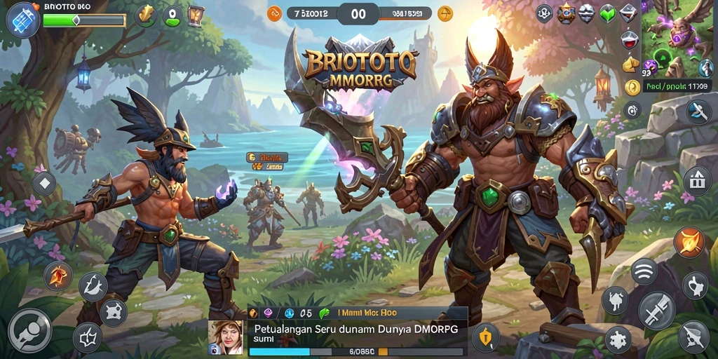 Tampilan gameplay epik dari BRIOTOTO yang mengasyikkan.