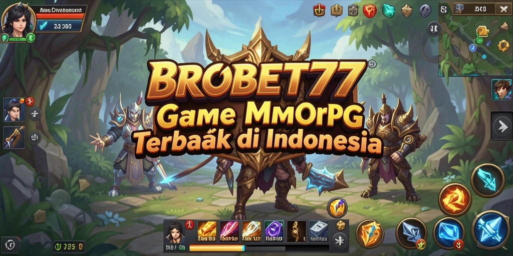 Tampilkan gameplay menarik dari BROBET77, dunia MMORPG penuh aksi.