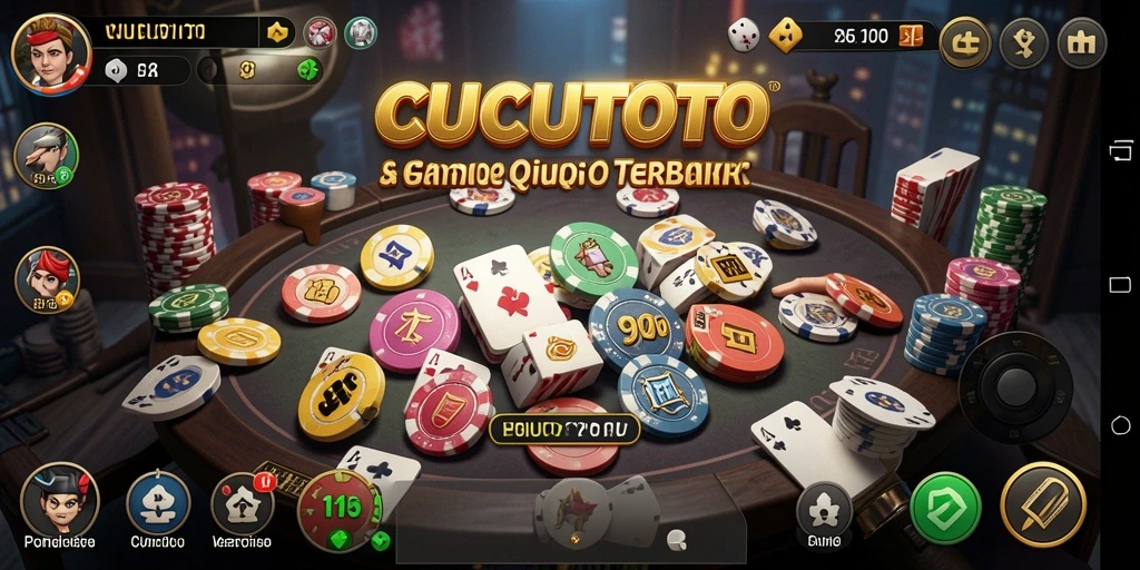 Screenshot CUCUTOTO menampilkan gameplay QiuQiu yang seru dan menantang.