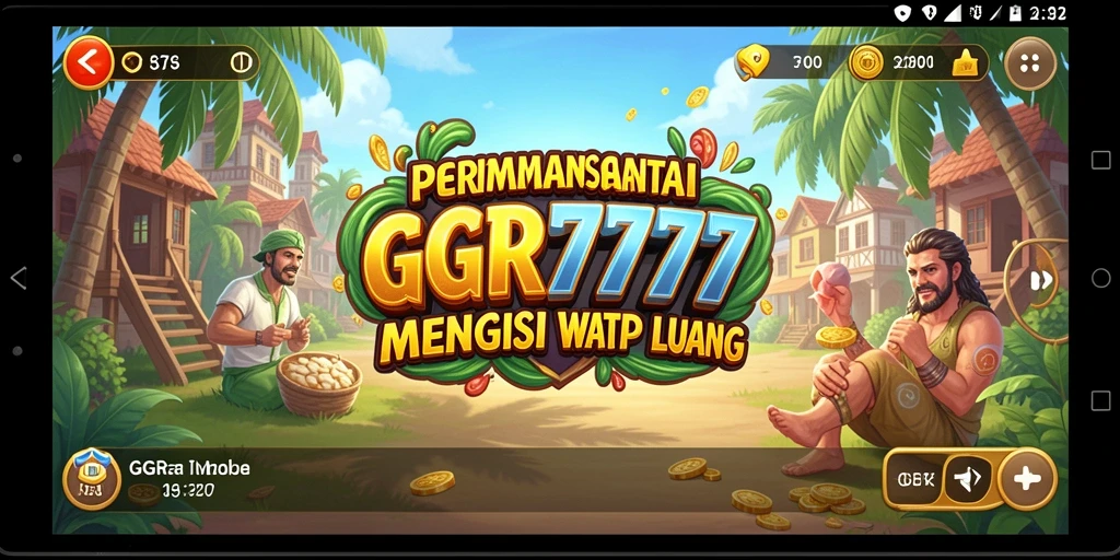 Tampilan menarik dari gameplay GGR7777 yang seru dan menyenangkan.