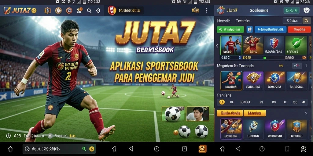 Tampilan layar utama JUTA7 dengan pilihan taruhan yang menarik.