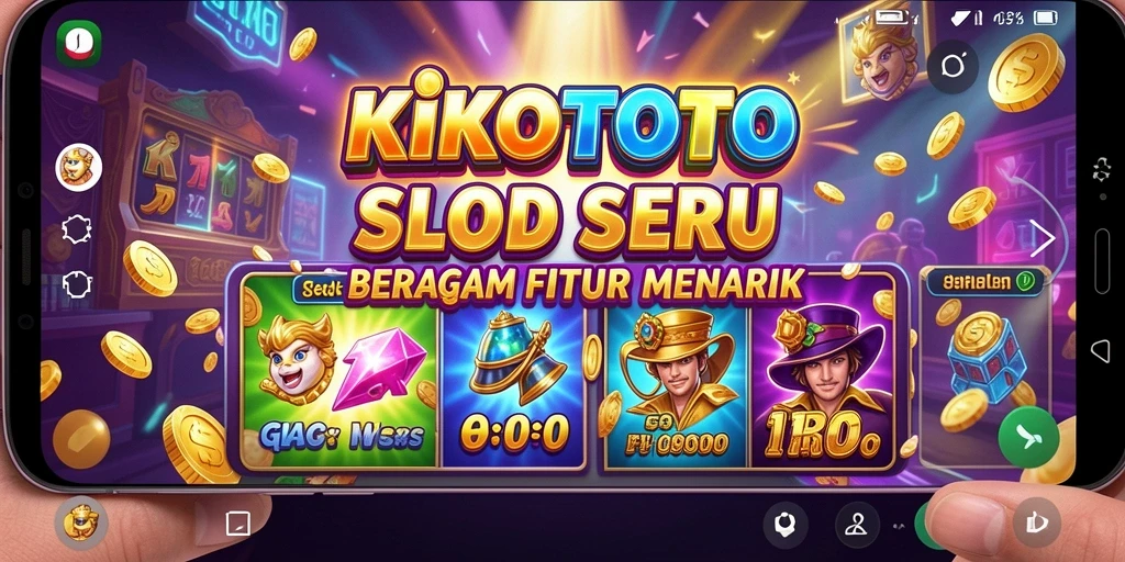 Tampilan unik gameplay Slot KIKOTOTO dengan grafik menarik.