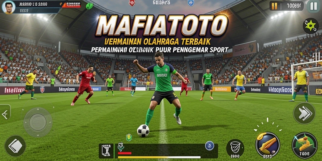 Tampilan seru saat beraksi di MAFIATOTO dengan gameplay olahraga.