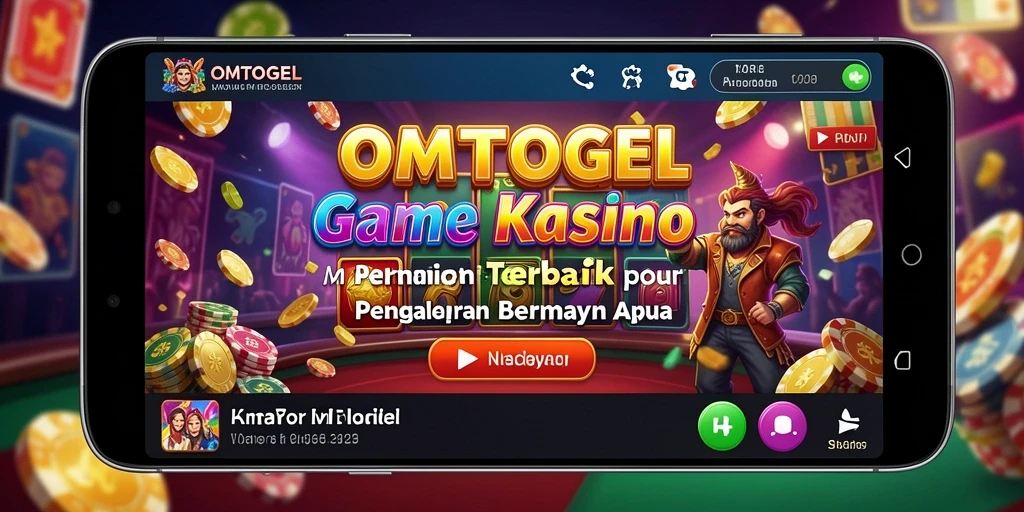 Tampilan menarik dari gameplay Kasino di OMTOGEL.