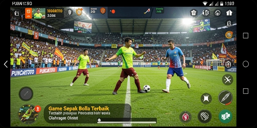 Tampilan gameplay <strong>PUNCAKTOTO</strong> yang memukau saat pertandingan berlangsung.
